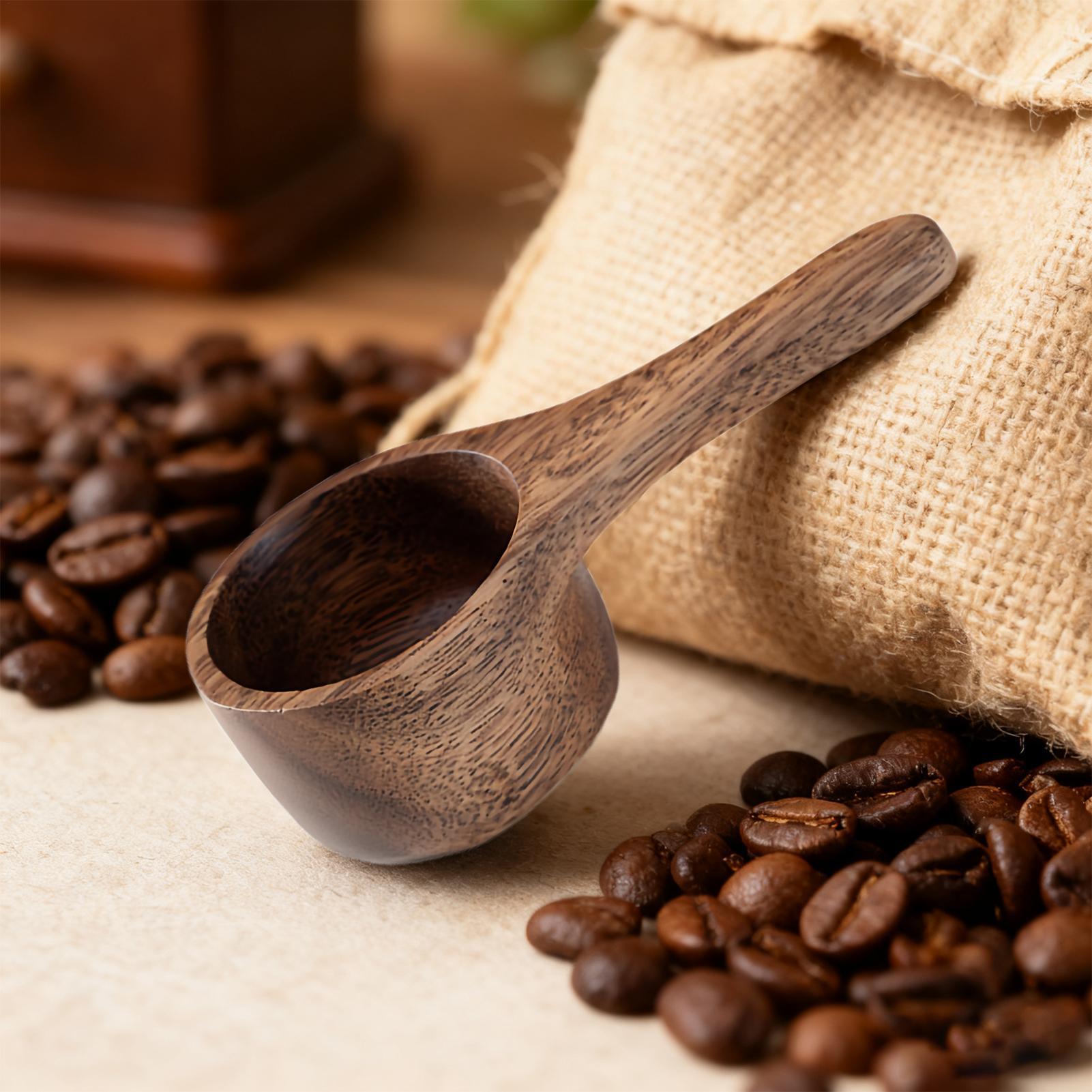 Sugar Scrub Coffee - Ahşap Kahve Kaşığı Ölçüm Kaşığı Çok