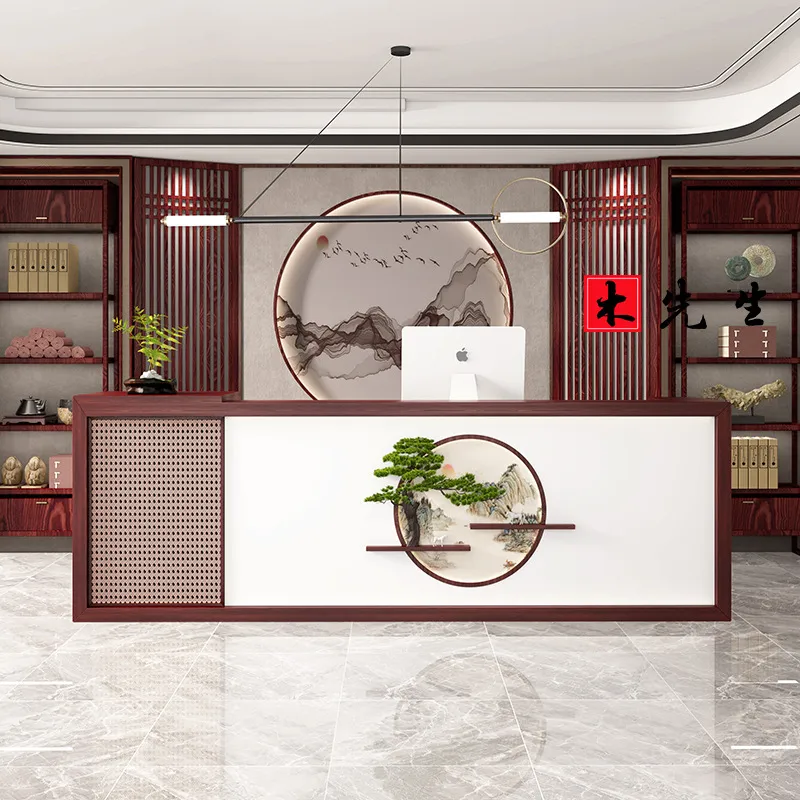 Masif Ahşap Resepsiyon Bankosu - Spa Wellness Hotel incelemesi ve fiyatı