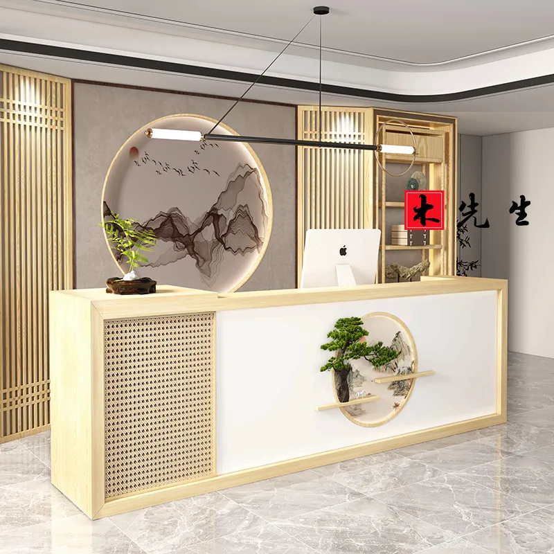 Masif Ahşap Resepsiyon Bankosu - Spa Wellness Hotel incelemesi ve fiyatı
