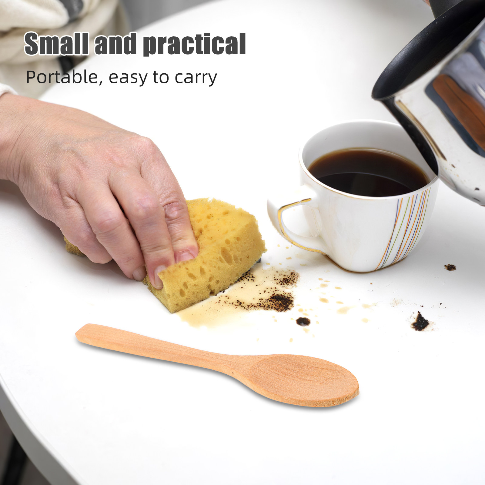 10 Adet Dondurma Kaşığı Ahşap  - Sugar Scrub Coffee incelemesi ve fiyatı